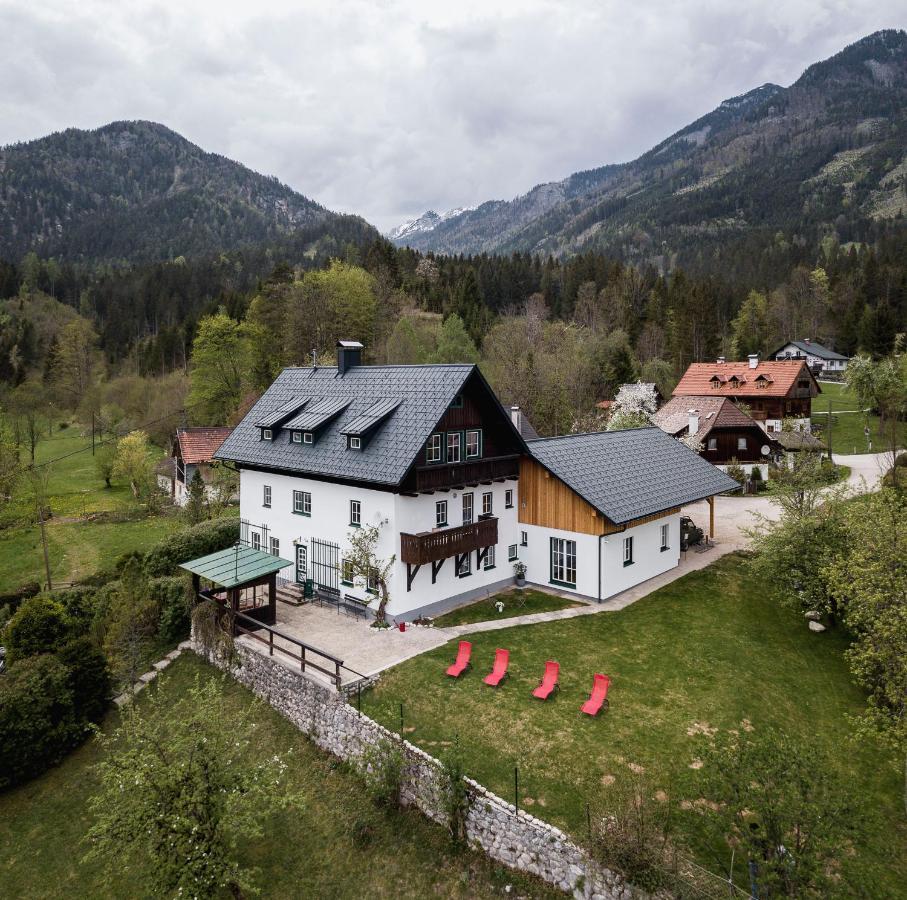 Haus Enzian Apartamento Hinterstoder Exterior foto