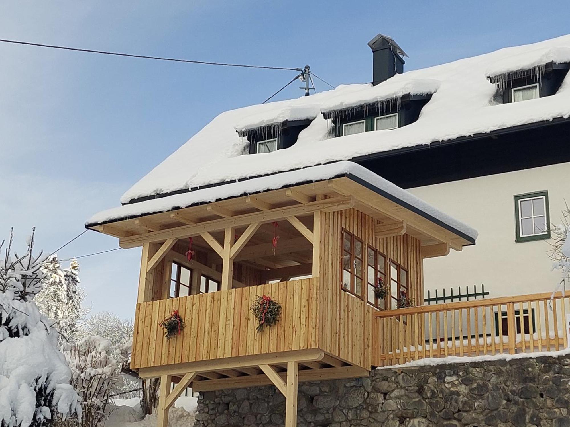 Haus Enzian Apartamento Hinterstoder Exterior foto
